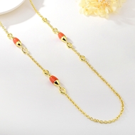 Picture of Popular Enamel Zinc Alloy Fashion Sweater Necklace