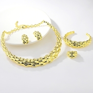 Picture of Great Value Gold Plated Dubai 4 Piece Jewelry Set with Member Discount