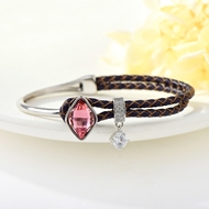 Show details for Copper or Brass Swarovski Element Fashion Bangle from Certified Factory Show details for Copper or Brass Swarovski Element Fashion Bangle from Certified Factory