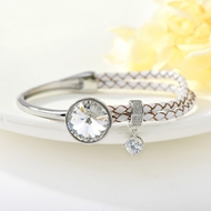 Show details for Distinctive White Ball Fashion Bangle As a Gift Show details for Distinctive White Ball Fashion Bangle As a Gift