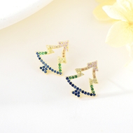 Show details for Fashion Cubic Zirconia Small Big Stud Earrings Show details for Fashion Cubic Zirconia Small Big Stud Earrings