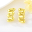 Show details for Great Value Gold Plated Dubai Stud Earrings with Full Guarantee