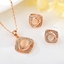 Show details for Need-Now Rose Gold Plated Opal 2 Piece Jewelry Set from Editor Picks