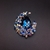 Picture of Funky Medium Swarovski Element Brooche