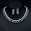 Show details for Luxury Cubic Zirconia 2 Piece Jewelry Set of Original Design