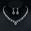 Show details for Inexpensive Platinum Plated Cubic Zirconia 2 Piece Jewelry Set from Reliable Manufacturer