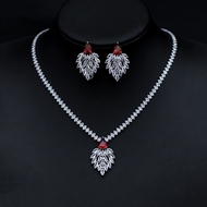 Show details for Sparkly Red Luxury 2 Piece Jewelry Set Show details for Sparkly Red Luxury 2 Piece Jewelry Set