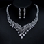 Show details for Irresistible White Cubic Zirconia 2 Piece Jewelry Set As a Gift