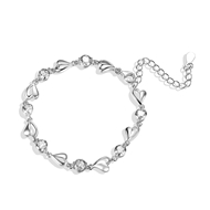 Picture of Great Value Blue 999 Sterling Silver Fashion Bracelet with Member Discount