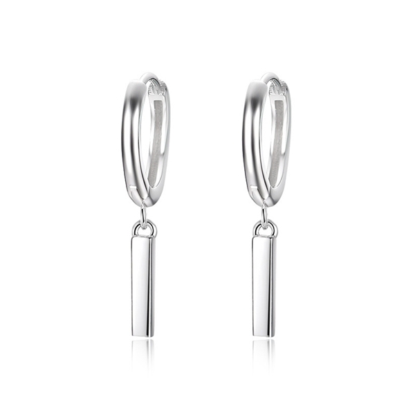 Picture of Reasonably Priced Platinum Plated Small Dangle Earrings from Reliable Manufacturer