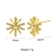 Picture of Designer Copper or Brass Flower Stud Earrings For Your Occasions