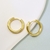 Picture of Inexpensive Copper or Brass Delicate Huggie Earrings from Reliable Manufacturer