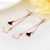 Picture of Zinc Alloy Enamel Dangle Earrings in Exclusive Design