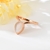 Picture of Zinc Alloy Rose Gold Plated Fashion Ring in Exclusive Design