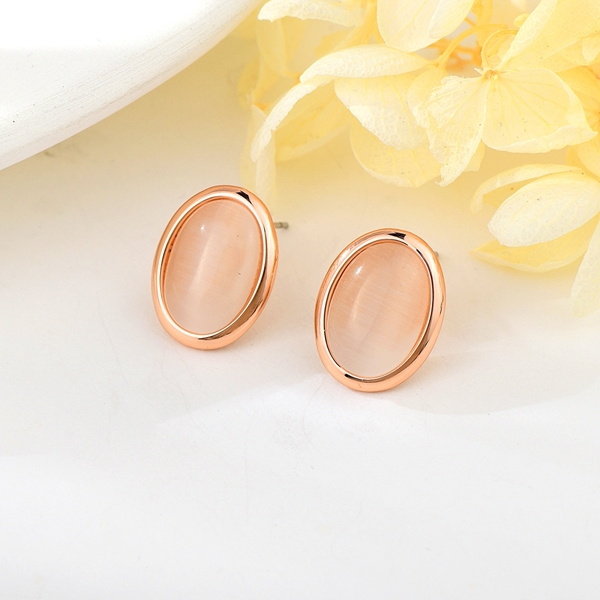 Picture of Origninal Small Pink Stud Earrings