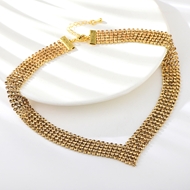 Show details for Buy Gold Plated Zinc Alloy Short Statement Necklace with Low Cost Show details for Buy Gold Plated Zinc Alloy Short Statement Necklace with Low Cost