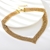 Picture of Buy Gold Plated Zinc Alloy Short Statement Necklace with Low Cost