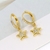 Picture of Bulk Gold Plated Copper or Brass Dangle Earrings with Speedy Delivery