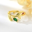 Show details for Hypoallergenic Gold Plated Copper or Brass Adjustable Ring with 3~7 Day Delivery