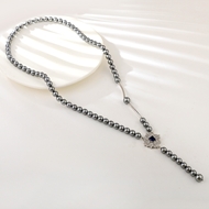 Show details for Copper or Brass Cubic Zirconia Y Necklace From Reliable Factory Show details for Copper or Brass Cubic Zirconia Y Necklace From Reliable Factory