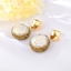 Show details for Distinctive White Medium Dangle Earrings with Low MOQ
