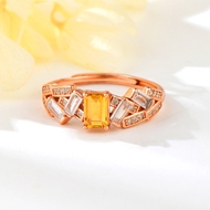 Picture of Wholesale Rose Gold Plated Small Adjustable Ring with No-Risk Return