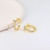 Picture of Great Cubic Zirconia Delicate Huggie Earrings