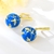 Picture of Buy Gold Plated Artificial Crystal Dangle Earrings with Low Cost