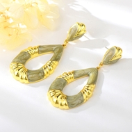 Picture of Low Cost Gold Plated Dubai Dangle Earrings with Low Cost