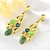 Picture of Amazing Big Opal Dangle Earrings