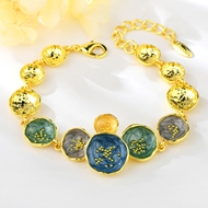 Picture of Best Enamel Gold Plated Fashion Bracelet