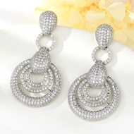 Show details for Luxury White Dangle Earrings with Fast Delivery Show details for Luxury White Dangle Earrings with Fast Delivery