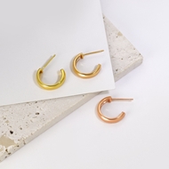 Picture of Cheap Copper or Brass Delicate Small Hoop Earrings Best Price