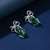 Picture of Luxury Green Dangle Earrings Online Only