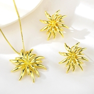 Picture of Beautiful Big Zinc Alloy 2 Piece Jewelry Set