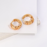 Picture of Delicate Medium Huggie Earrings at Super Low Price