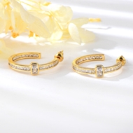 Show details for Stylish Big White Big Hoop Earrings Show details for Stylish Big White Big Hoop Earrings