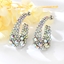 Show details for New Season White Big Big Hoop Earrings with SGS/ISO Certification