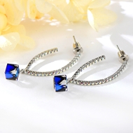 Show details for Copper or Brass Cubic Zirconia Big Hoop Earrings at Great Low Price Show details for Copper or Brass Cubic Zirconia Big Hoop Earrings at Great Low Price