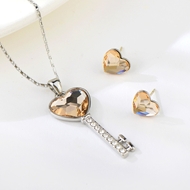 Show details for Love & Heart Zinc Alloy 2 Piece Jewelry Set with Worldwide Shipping Show details for Love & Heart Zinc Alloy 2 Piece Jewelry Set with Worldwide Shipping