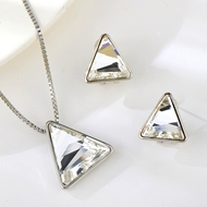 Show details for Popular Swarovski Element White 2 Piece Jewelry Set Show details for Popular Swarovski Element White 2 Piece Jewelry Set