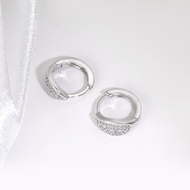 Picture of Stylish Small Cubic Zirconia Huggie Earrings