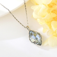 Show details for Hot Selling Blue Swarovski Element Pendant Necklace from Top Designer Show details for Hot Selling Blue Swarovski Element Pendant Necklace from Top Designer