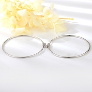 Picture of Delicate Plain Big Huggie Earrings