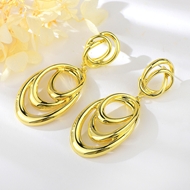 Picture of Designer Zinc Alloy Dubai Dangle Earrings with Easy Return