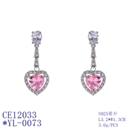 Picture of Luxury Cubic Zirconia Dangle Earrings at Unbeatable Price