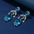 Picture of Fashionable Big Gold Plated Dangle Earrings