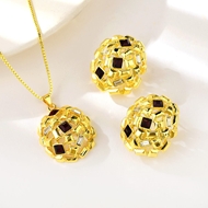 Picture of Great Artificial Crystal Irregular 2 Piece Jewelry Set