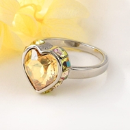 Show details for Pretty Swarovski Element Colorful Fashion Ring Show details for Pretty Swarovski Element Colorful Fashion Ring