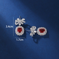 Picture of Irresistible Red Flowers & Plants Dangle Earrings For Your Occasions